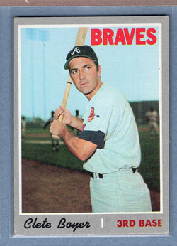 1970 Topps #206 Clete Boyer  EX  GO680