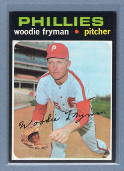 1971 Topps #414 Woodie Fryman  (d) EX-MT  GO775