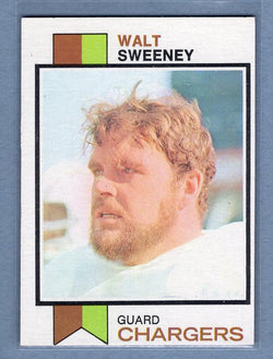1973 Topps #252 Walt Sweeney EX-MT  High Grade Set Break