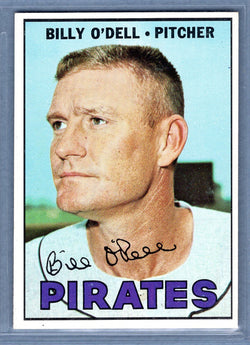 1967 Topps #162 Billy O'Dell EX-MT  GO510