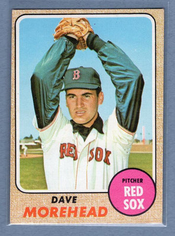 1968 Topps #212 Dave Morehead EX-MT  GO534