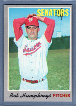 1970 Topps #538 Bob Humphreys  EX-MT  SB2
