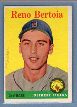 1958 Topps #232 Reno Bertoia (st) (c) VG  GO501