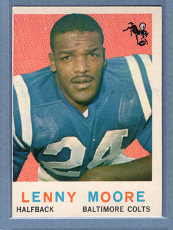 1959 Topps #100 Lenny Moore (HOF) EX-MT  GO159