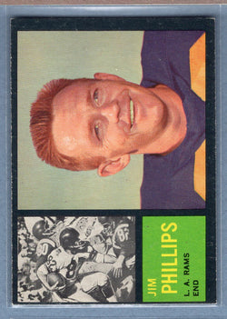 1962 Topps #81 Jim Phillips EX  GO71