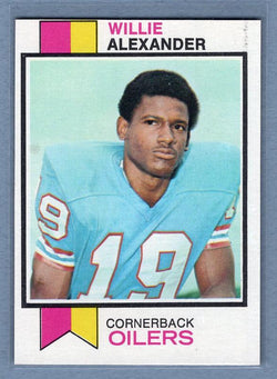 1973 Topps #253 Willie Alexander EX-MT  High Grade Set Break