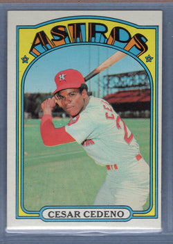 1972 Topps #65 Cesar Cedeno (h) EX-MT  GO544