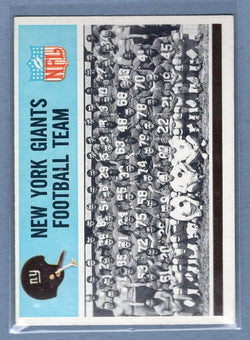 1966 Philadelphia #118 New York Giants EX  GO171
