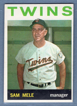1964 Topps #54 Sam Mele EX  GO319