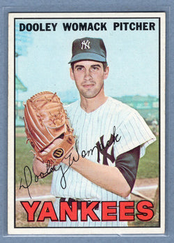 1967 Topps #77 Dooley Womach EX-MT  GO215