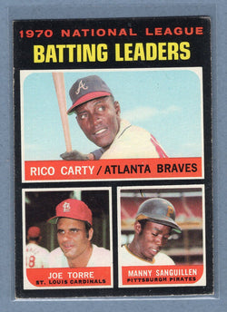 1971 Topps #62 N.L Batting Leaders(c) EX  GO950