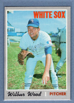 1970 Topps #342 Wilbur Wood  (a) EX  GO900
