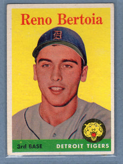 1958 Topps #232 Reno Bertoia (d) VG-EX  GO501