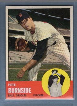 1963 Topps #19 Pete Burnside NM  GO54