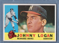 1960 Topps #205 Johnny Logan EX-MT  Set Break C