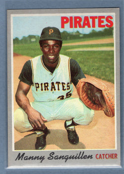 1970 Topps #188 Manny Sanguillen VG-EX