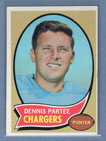 1970 Topps #185 Dennis Partee EX  GO241
