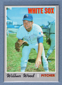 1970 Topps #342 Wilbur Wood  (b) EX-MT  GO900