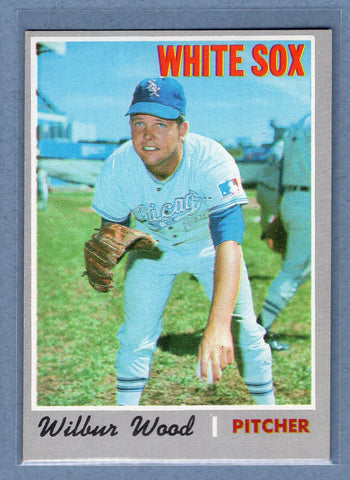 1970 Topps #342 Wilbur Wood  (b) EX-MT  GO900