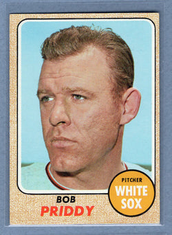 1968 Topps #391 Bob Priddy EX-MT  GO123