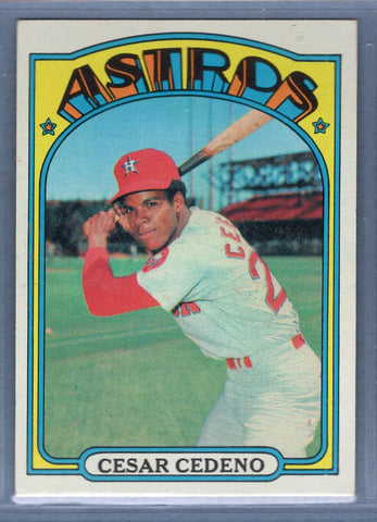 1972 Topps #65 Cesar Cedeno (i) EX-MT  GO544