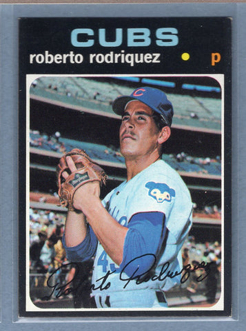 1971 Topps #424 Roberto Rodriguez  (a) EX-MT  GO775