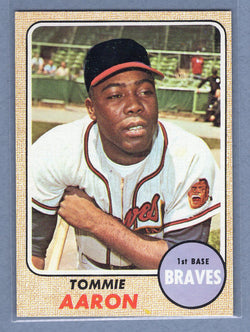 1968 Topps #394 Tommie Aaron EX-MT  GO123