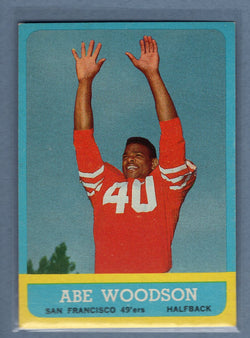 1963 Topps #141 Abe Woodson  EX-MT  GO801