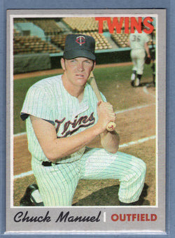 1970 Topps #194 Chuck Manuel VG-EX(01)