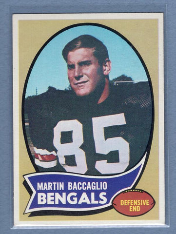 1970 Topps #187 Martin Baccaglio EX-MT  GO241