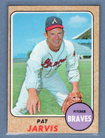 1968 Topps #134 Pat Jarvis(a) EX  GO250