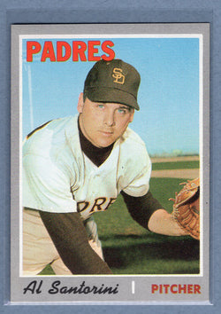 1970 Topps #212 Al Santorini  EX-MT  GO680