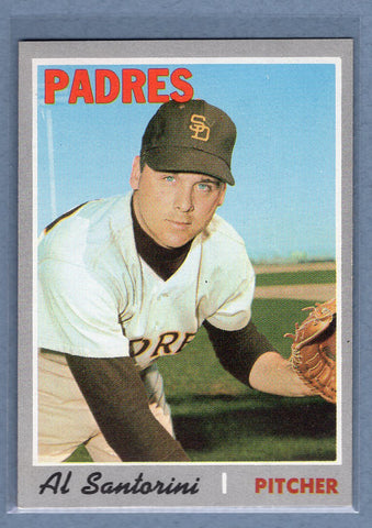 1970 Topps #212 Al Santorini  EX-MT  GO680