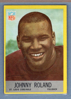 1967 Philadelphia #163 Johnny Roland VG-EX  GO110
