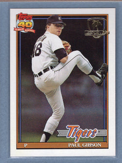 1991 Topps Desert Shield #431 Paul Gibson  NM  GO600