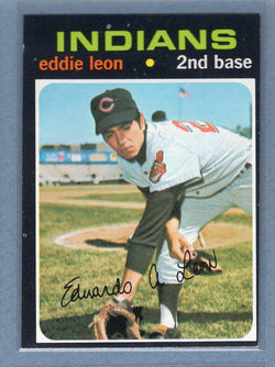1971 Topps #252 Eddie Leon (mk) (a) VG  GO340