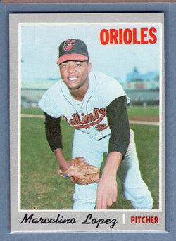 1970 Topps #344 Marcelino Lopez   EX-MT  GO900