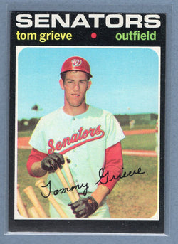 1971 Topps #167 Tom Grieve   VG  GO550