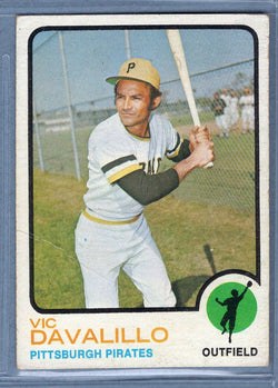 1973 Topps #163 Vic Davalillo  (a) G-VG  GO669