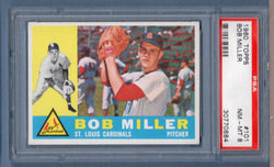 1960 Topps #101 Bob Miller (30770884) PSA 8