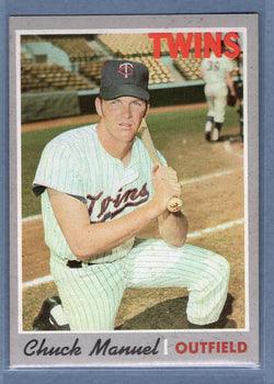 1970 Topps #194 Chuck Manuel VG-EX(02)