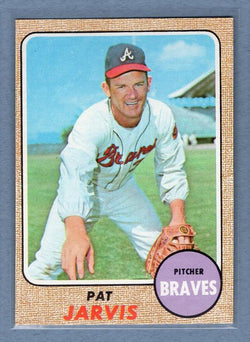 1968 Topps #134 Pat Jarvis(b) EX  GO250