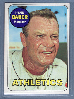 1969 Topps #124 Hank Bauer EX-MT  GO661