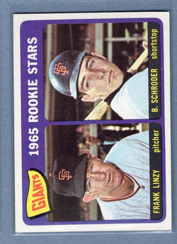 1965 Topps #589 Giants Rookies EX  GO170