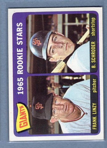 1965 Topps #589 Giants Rookies EX  GO170
