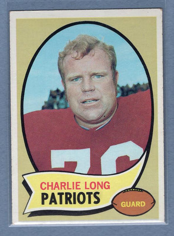 1970 Topps #188 Charlie Long EX  GO241