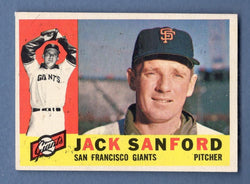 1960 Topps #165 Jack Sanford EX-MT  GO240A