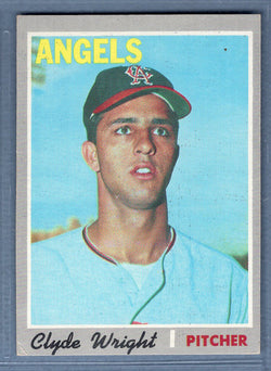 1970 Topps #543 Clyde Wright (st) VG   SB2
