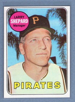 1969 Topps #384 Larry Shepard (a) EX-MT  GO700