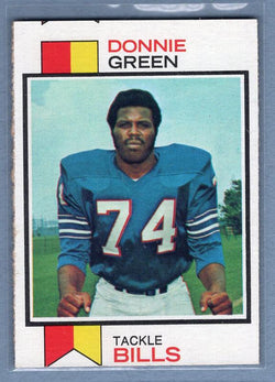 1973 Topps #258 Donnie Green(mc) VG  High Grade Set Break